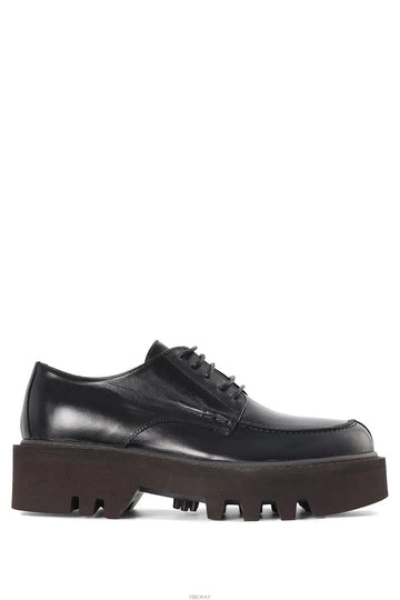 Dries Van Noten Women's Lace-Up Platform Derby Shoes Black QU127 900 61981938 [P]
