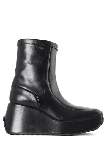 Raf Simons Women's Platform Sole Ankle Boots Black 222W903400010099 40724003 [P]