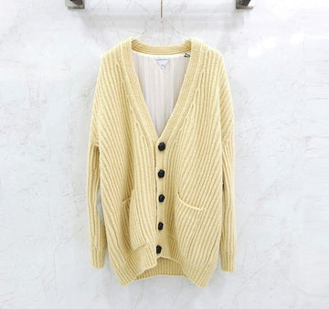 Bottega Veneta Heavy Wool Sherbet Cardigan 145558629 [P]