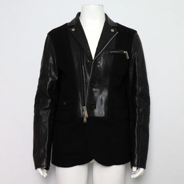 Dsquared2 Tailored Black Leather Men's Jacket aa65794 159003741 [P]