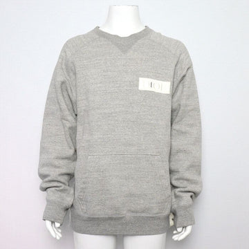 Dior Gray Cotton Logo Side Zip Sweatshirt Men T-Shirt 213J643A0750 159003765 [P]