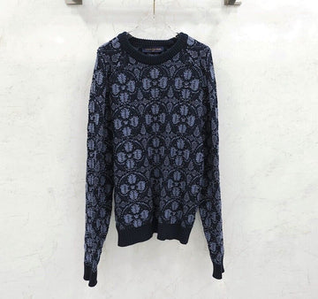 Louis Vuitton Flower Jacquard Crew Neck Knit 149095576 [P]