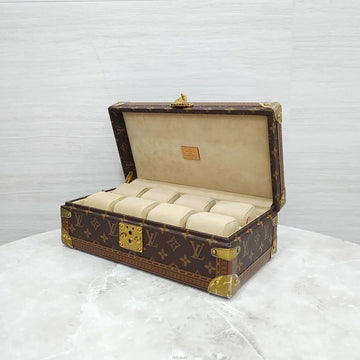 LOUIS VUITTON モノグラム 8個用 ウォッチ トランク ケース M47641 159005361 [P]