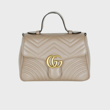 Gucci Marmont Matelassé Top Handle Shoulder Bag Crossbody 498110 14958 159012423 [P]