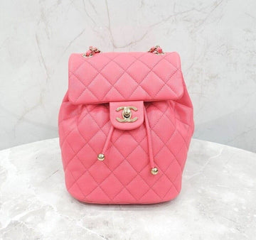 CHANEL クラシック アーバンスピリット バックパック スモール キャビア 新型内蔵チップ AS4058 130792940 [P]