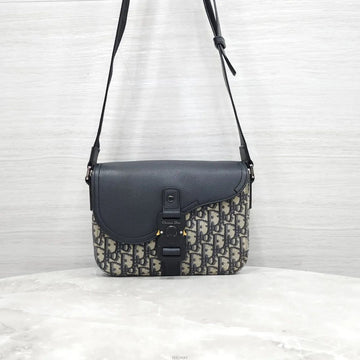 DIOR オブリーク サドル スモール フラップ メッセンジャーバッグ 1ADPO049YKS 157422450 [P]