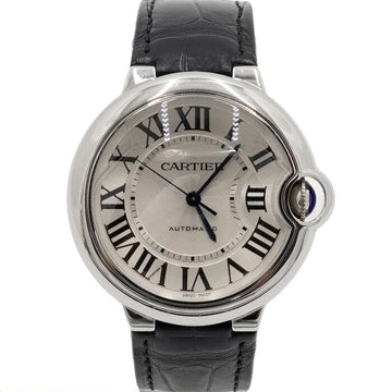 CARTIER W69017Z4 Ballon Bleu 36MM Automatik Lederband Unisex Uhr 159019648 [P]