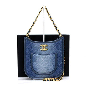 CHANEL デニムホーボーバッグ 159019764 [P]