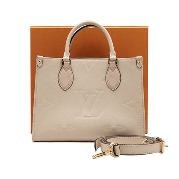 LOUIS VUITTON OnTheGo PM Handtasche in Crème Beige M46569 159019784 [P]