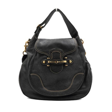 Gucci Black Leather Tote and Shoulder Bag 223955 159019798 [P]