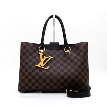 Louis Vuitton Damier Ebene Canvas Riverside Tote Bag and Shoulder Bag 40050 159019825 [P]