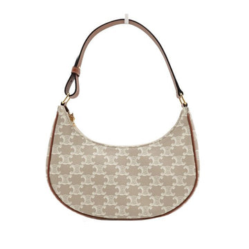 Celine Triomphe Ava Hobo Bag Beige 193952FLB 159019840 [P]
