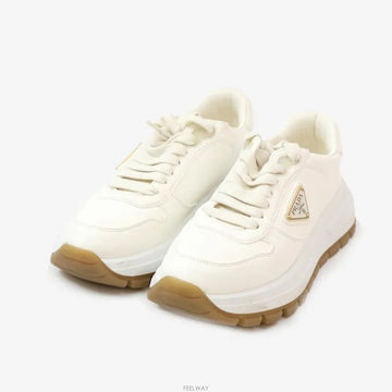 PRADA スニーカー ホワイト 36.5 9591171146 159020418 [P]