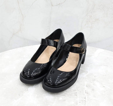DIOR DDOLL Pumps Schwarz Glänzend Mary Jane 147745724 [P]