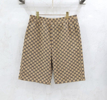 GUCCI GGスプリームコットンブレンドドローストリングショートパンツ 142807171 [P]