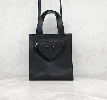 PRADA Tote Schultertasche mit Dreieckslogo 1BG408 156376646 [P]
