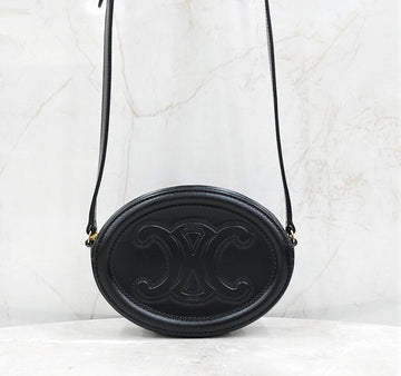 Celine Quir Triope Oval Pulse Shoulder Bag 10I703DPQ 146224483 [P]