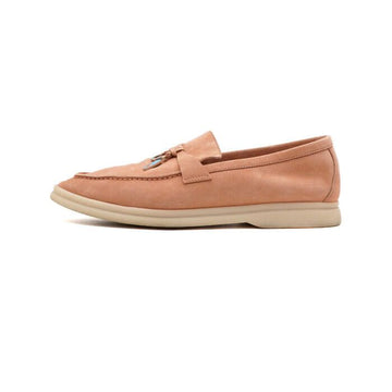 LORO PIANA FAO2625 Himalayan Salt スエード サマーウォーク チャームズ レディース ローファー aa66531 159068592 [P]