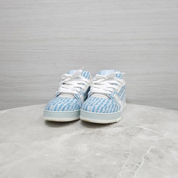 LOUIS VUITTON Monogram Trainer Sneakers Blau 157578326 [P]