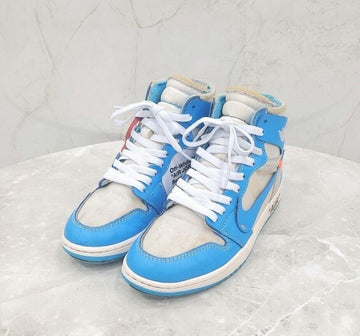 NIKE Jordan 1 X Off-White Retro High UNC Powder Blue 143959705 [P]