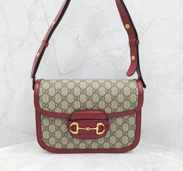 GUCCI GG Supreme Horsebit 1955 Schultertasche 602204 143959746 [P]