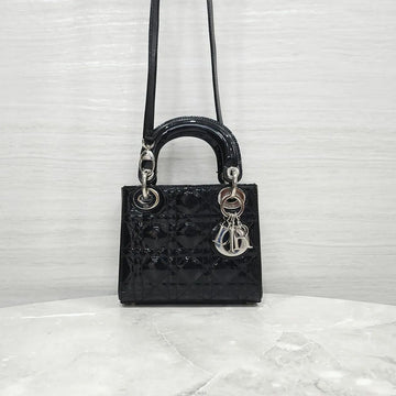 DIOR ミニチェーンバッグ ブラック ペイトン M0505OWCB 157601334 [P]
