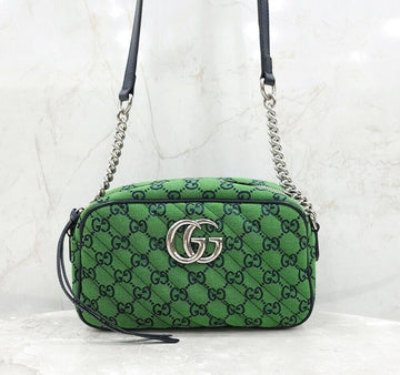 GUCCI gg GG Marmont Matelassé Schultertasche Klein 447632 151004522 [P]