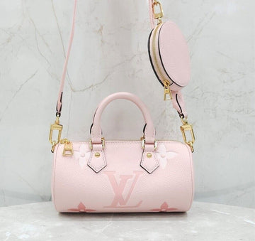 LOUIS VUITTON モノグラム アンフレント パピヨン BB ローズ ピンク M45707 150314953 [P]