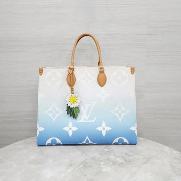 Louis Vuitton Limited Edition Giant Monogram OnTheGo GM Tote Shoulder Bag M57639 157601314 [P]
