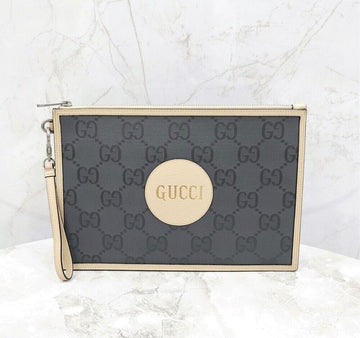 GUCCI gg GG オフザグリッド ストラップ クラッチ 137609937 [P]