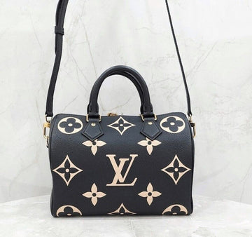Louis Vuitton Speedy Bandoulière 25 Bicolor Monogram M58947 149230133 [P]