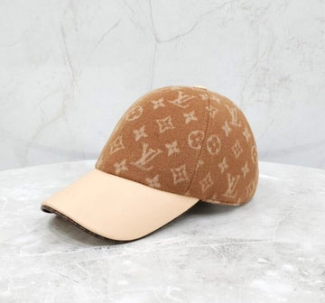 Louis Vuitton New Monogram Carry-On Leather Baseball Cap M M77292 147639974 [P]