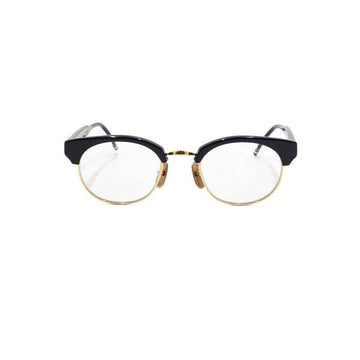 THOM BROWNE TB702 Brille aus schwarzem Acetat halbrandlos aa66510 159086450 [P]