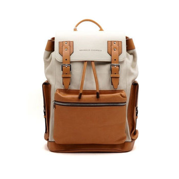BRUNELLO CUCINELLI Grain Kalbsleder Buckle CITY Herren Rucksack 261MBATBU356 159088212 [P]