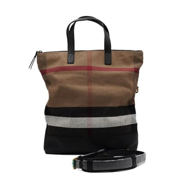 BURBERRY 4020234 Canvas Check Amri Falt-Tote Bag und Schultertasche aa66611 159088228 [P]