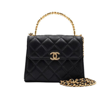 CHANEL ラムスキン ゴールド金具 トートバッグ チェーンショルダーバッグ AP2945 159088251 [P]