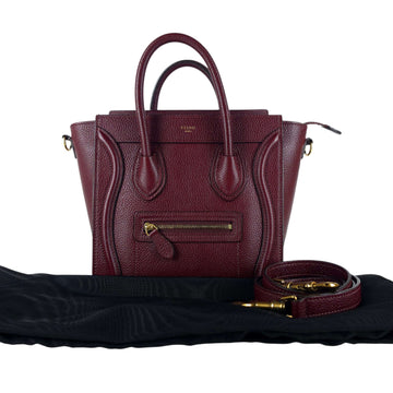 Celine Luggage Nano Tote Crossbody Bag 14981 159088697 [P]