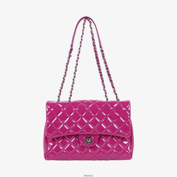 CHANEL Quilted Patent Crossbody Hot Pink 22 Collection W4ITSRNX 159088845 [P]