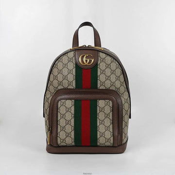 Gucci Ophidia GG Supreme Small Backpack Brown 547965 159088855 [P]