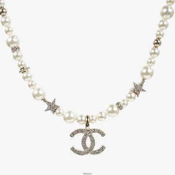 CHANEL Pearl Choker Necklace ABB256 DGCMQ3QY 159089276 [P]