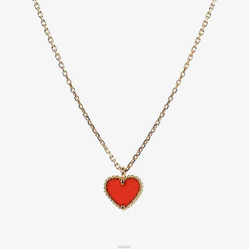 VAN CLEEF & ARPELS スイートハートペンダントカーネリアンV59N00 159089277 [P]
