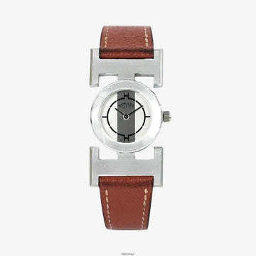 HERMES 女性用クォーツ時計 PA1.210 シルバー 159089471 [P]