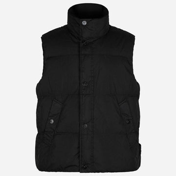 STONE ISLAND クランクルラプス NY パディング ベスト ブラック 100010 S0A23 V0029 159090357 [P]
