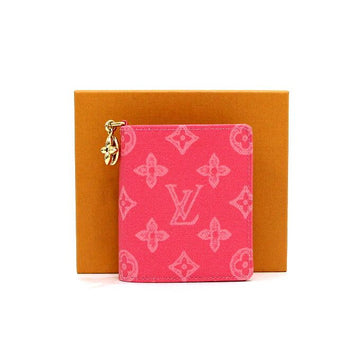 LOUIS VUITTON ローズ ルイビトン キャンバス モノグラム ゴールド チャーム ポケット ウォレット レディース 財布 27680 159091178 [P]