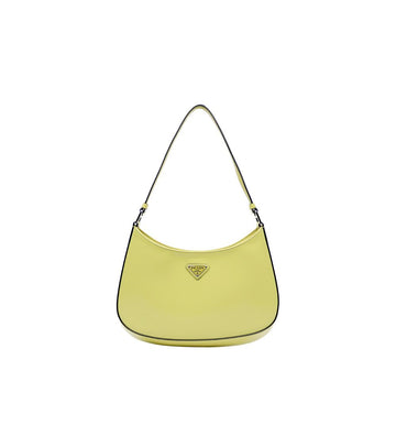 PRADA イエローブラシド クレオ ホーボバッグ 66793 159094636 [P]