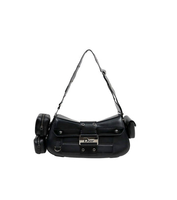 DIOR ブラック ストリートシック コロンバスバッグ 65959 159094641 [P]