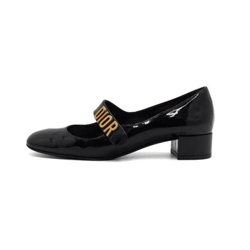Dior Patent Baby-D Ballerina Mary Jane Pumps Women's Shoes aa66594 159094674 [P]
