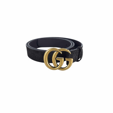 Gucci Mong Suede Belt 414516 14976 159094778 [P]