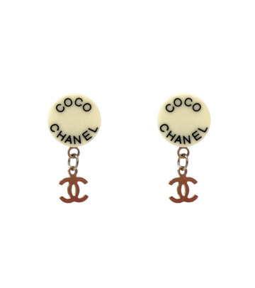 CHANEL Runde Coco CC Ohrringe 64333 159104962 [P]