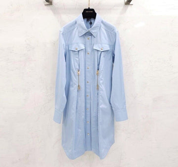 Louis Vuitton Zipper Waist Shirt Dress 1AFDF8 139600257 [P]